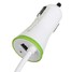 USB Car Charger with Spring Mobile Phone 3.4A Shape Micro USB Cable Cable Lighting - 2