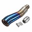 Slip on 51mm Scooter Racing Motorcycle Exhaust Muffler Pipe Silencer - 1
