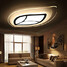 Modern/contemporary Bedroom Dining Room Living Room 30w Study Room Flush Mount Led Metal Office - 1