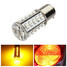 1156 BA15S Tail Turn Signal Car Light Bulb Lamp Amber Yellow SMD LED - 1