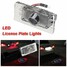 RS AUDI Projector Light LED Laser Logo Car License Number Plate Light Shadow - 1