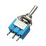 6A Motors Toggle Switch SPDT 125V Waterproof 3 Pins Blue - 3