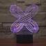 3d Abstract Christmas Light 100 Touch Dimming Decoration Atmosphere Lamp Led Night Light - 6
