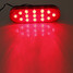 15 LED Strobe DRL Tail Brake Car Rear Flashing Lamp Fog Stop Light - 2