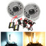 6000K HID Round Reflector Kit H4-2 Diamond Headlight High Low Beam 7Inch - 1