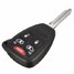 Dodge transmitter Keyless Entry Remote Button Uncut Chrysler Jeep FOB Key - 1