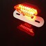 Turn Signal Motorcycle LED Tail Red Brake License Plate Light - 5