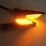 Amber Universal Motorcycle LED Turn Signal Light Indicator - 10