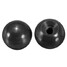 Plastic Tool Machine 6mm Bore Dia Round Ball Threaded Handle Knobs 2Pcs - 3