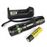 900lm Zoomable Mini Adjustable Full Battery Set Flashlight - 1