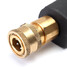 Car Washer Cleaner Connector High Pressure Water Gun M22 Brush - 3