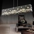 Modern/contemporary Crystal Chrome Metal 40w Chandeliers - 2
