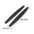 Carbon Fiber Car Bumper Protector Scratch Sticker Strip Front Rear Pair Corner Guard - 8