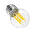 E26/e27 Led Filament Bulbs 220v-240v 3pcs Warm White G45 Cob Kwb 6w - 4