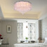 Flush Mount Modern/contemporary Dining Room Living Room Bedroom Electroplated Feature For Crystal Metal - 3