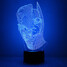 Night Light 100 Led Table Lamp Amazing Shape 3d Double - 1