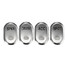 Chrome Rocker Switch Cover For Harley Brushed Electra Glide - 3