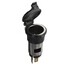Adapter with 12V 120W Cable Cigarette Lighter Socket Plug Motorcycle Car - 5