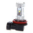Lens 30W White Lamp Car Fog Light Convex H11 12-24V LED - 4