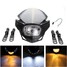 DC LED Work Light Motorcycle Headlight 12V 30W DRL Driving Hi Lo 6000LM Beam Turn Signal Lamp - 1