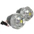 White Light 528i LED Angel Eyes 20W LCI Halo Ring BMW - 5