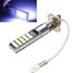 2835 30SMD H1 Lamp Fog 5W LED Lamp Bulb Daytime Running White Driving - 1