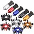 Motorcycle M5 Body Fairing Windscreen Fastener Clips 5mm Bolts Kit 10pcs - 7