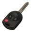 Combo Ford Remote Key Keyless Entry 3 Button Fob Uncut Blade - 1