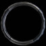 Carbon Fiber Black Universal 38CM Car Steel Ring Wheel Cover - 3