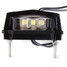 Motorcycle Lamp 3 Led 12V Number Plate License Light - 3