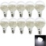 Globe Bulbs 10pcs 9w Ac220v Cool White Light Led E27 - 1