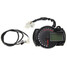 Motorcycle 12V Speedometer Odometer Adjustable LCD Digital Waterproof - 3