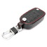 fit for VW Volkswagen Golf Key Leather Holder Cover Car Remote Key Case - 2
