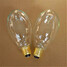 Straight Antique Silk 40w Light Bulbs Decorative E27 - 3