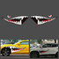 Teeth Car Body Vinyl Sticker Decal Scratch Exterior Waterproof Shark - 1