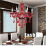 Lights Red Crystal Modern Chandelier Luxury - 2