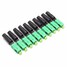 10pcs Fiber Connector Wire Quick Connector Green - 9