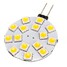 G4 White Bulb 5050 SMD 12V 15 LED Light Pure Car Boat Warm - 4