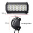 90W 7 Inch LED Light Bar Flood Offroad Car Truck Spot 9-32V - 4