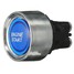 Universal Car Auto Illuminated Push Button Starter Engine Start Switch Blue - 6