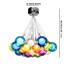 Modern Globe Glass Pendant Light 1156 100 Color Lights Bubble - 3