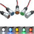 12V LED Signal Lamp Panel Pilot Dash Light Indicator Warning light Car Boat 16mm - 1
