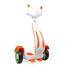 Orange Children Rechargeable Electric Scooter 6V Engine Blue Years Dual - 6