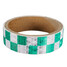 Color Chequer Roll Signal 25mm 1M Warning Caution Reflective Sticker Dual - 4
