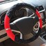 Paint 38CM Grips with Proof Silver edge Football Steel Ring Wheel Cover Car Skid Plush - 2