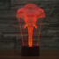 Touch Dimming 3d Novelty Lighting Colorful Led Night Light Christmas Light - 2