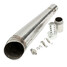 Scooter Slip-On Exhaust Muffler Silencer Universal Type Pipe 38-51mm Motorcycle - 1