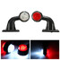 5W Indicator Lamp LED Side Maker Light Truck Trailer Lorry 2Pcs 10-30V Van Stalk - 1