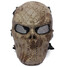 Full Face Skull Mask Airsoft Gear Paintball Tactical Outdoor Protection - 5