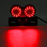 Dual Twin DC 12V Motorcycle Integrated Tail Lamp LED Brake License Plate Turn Signal Light - 11